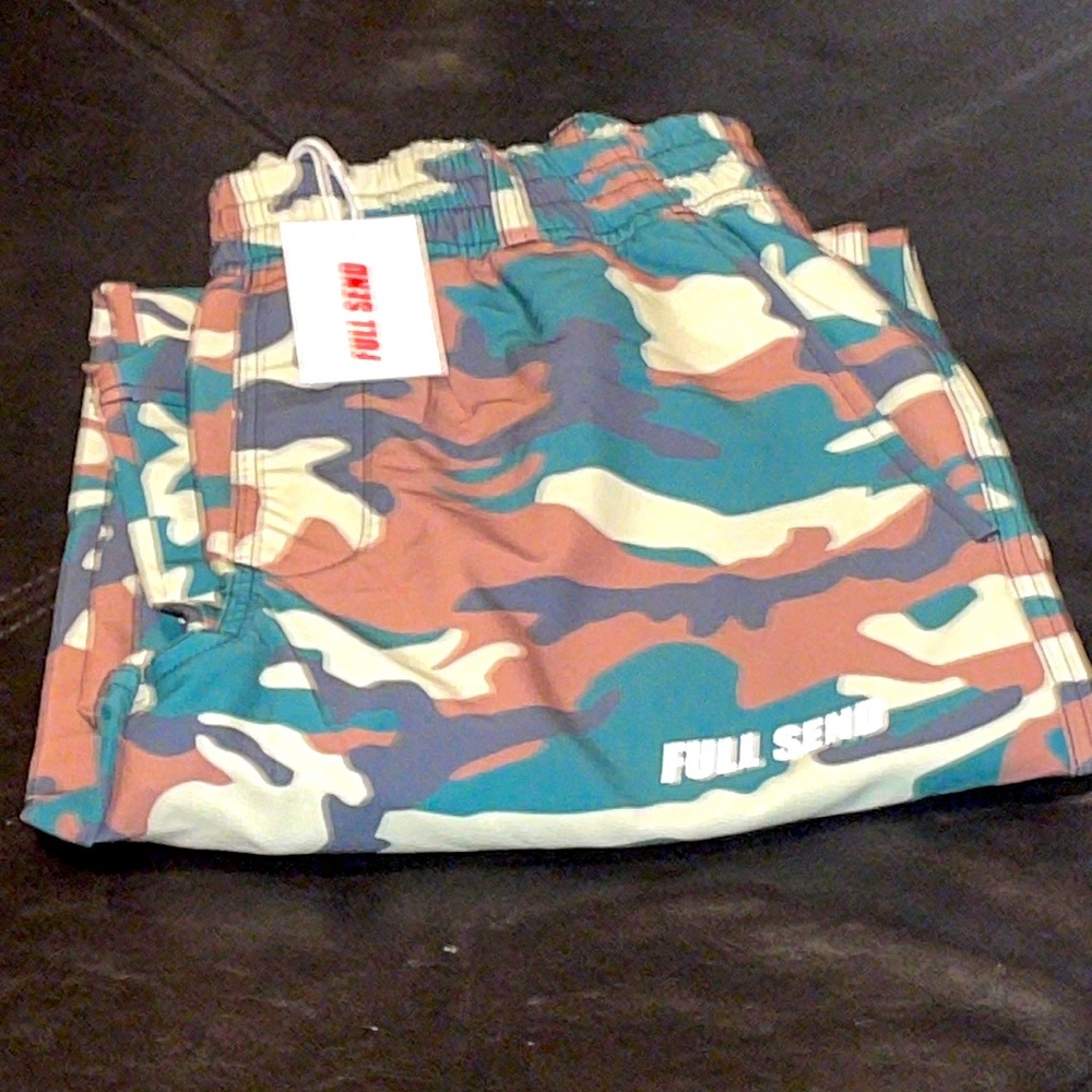 Fullsend/Nelkboys Fitness Camo Joggers Size Medium